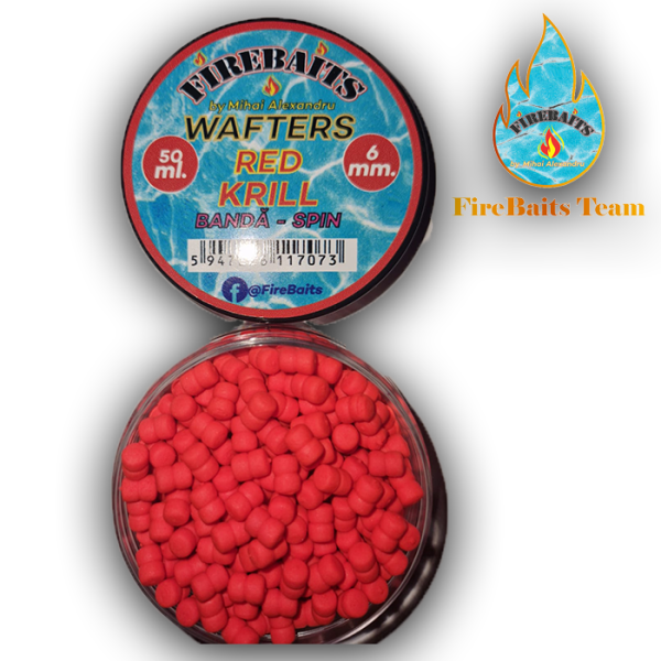 Wafters Red-Krill 6mm - 50ml BANDĂ-SPIN