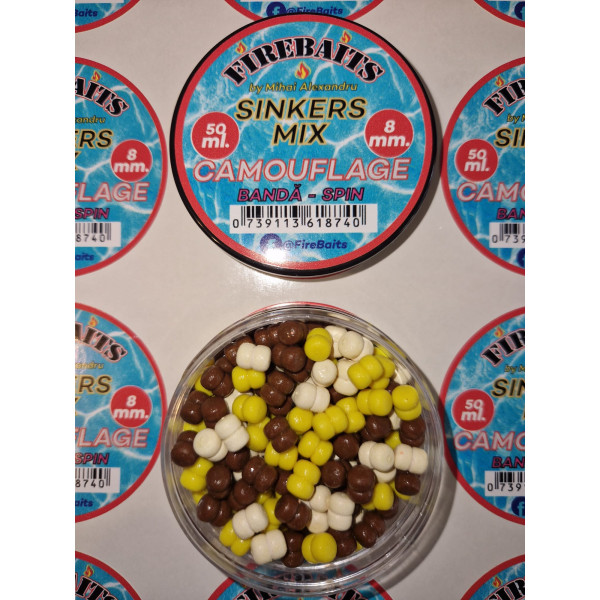 Snikers Mix Camouflage 8mm - BANDA SPIN