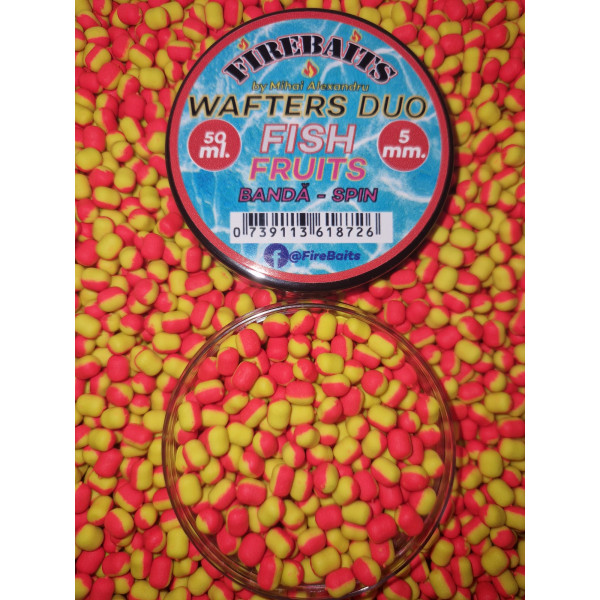 Wafters Fish-Fruits 5mm - 50ml BANDĂ-SPIN