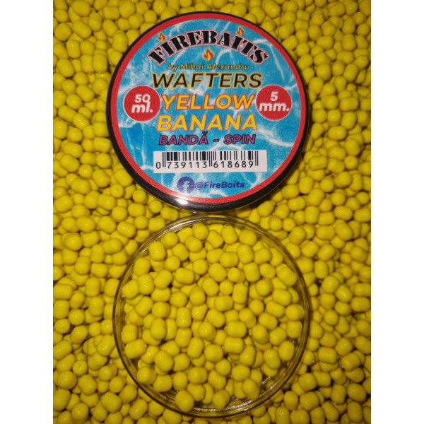 Wafters Yellow-Banana 5mm - 50ml BANDĂ-SPIN