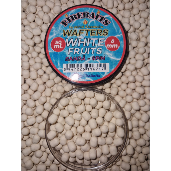 Wafters White Fruits 6mm - 50ml BANDĂ-SPIN