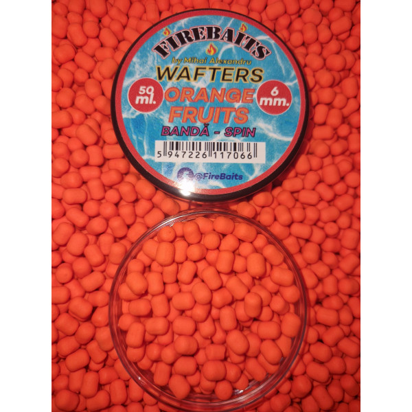 Wafters Orange-Fruits 6mm - 50ml BANDĂ-SPIN