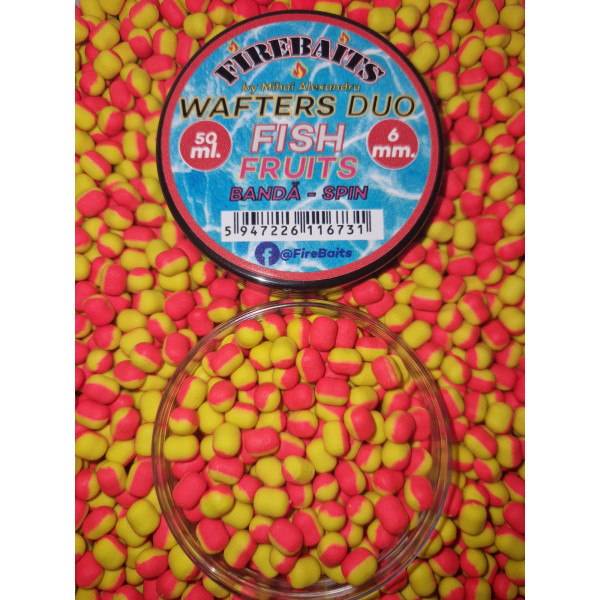 Wafters Duo Fish-Fruits 6mm - 50ml BANDĂ-SPIN