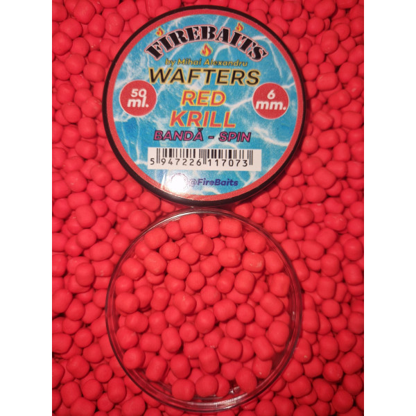 Wafters Red-Krill 6mm - 50ml BANDĂ-SPIN