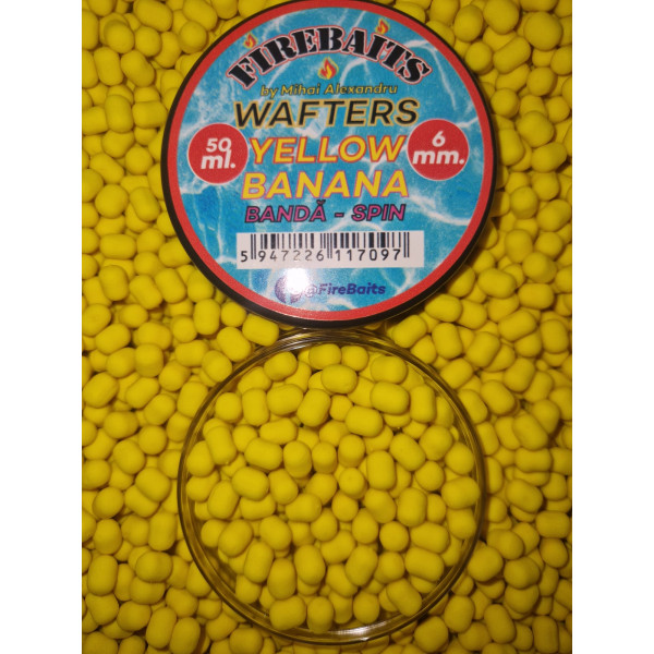 Wafters Yellow Banana 6mm - 50ml BANDĂ-SPIN