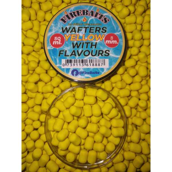 Wafters Yellow With Flavours 8mm