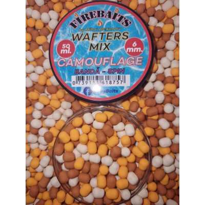Wafters Mix Camouflage 6mm...